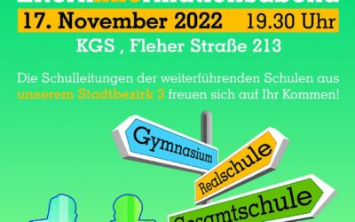 Elterninformationsabend zum Übergang in Klasse 5